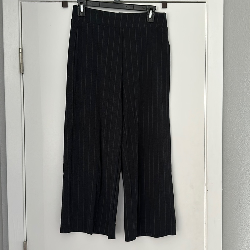 Cropped wide leg pants